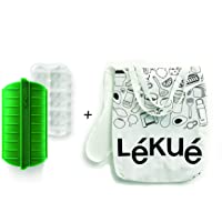 Lékué Estuche de Vapor Green Shopper Kit- Silicona
